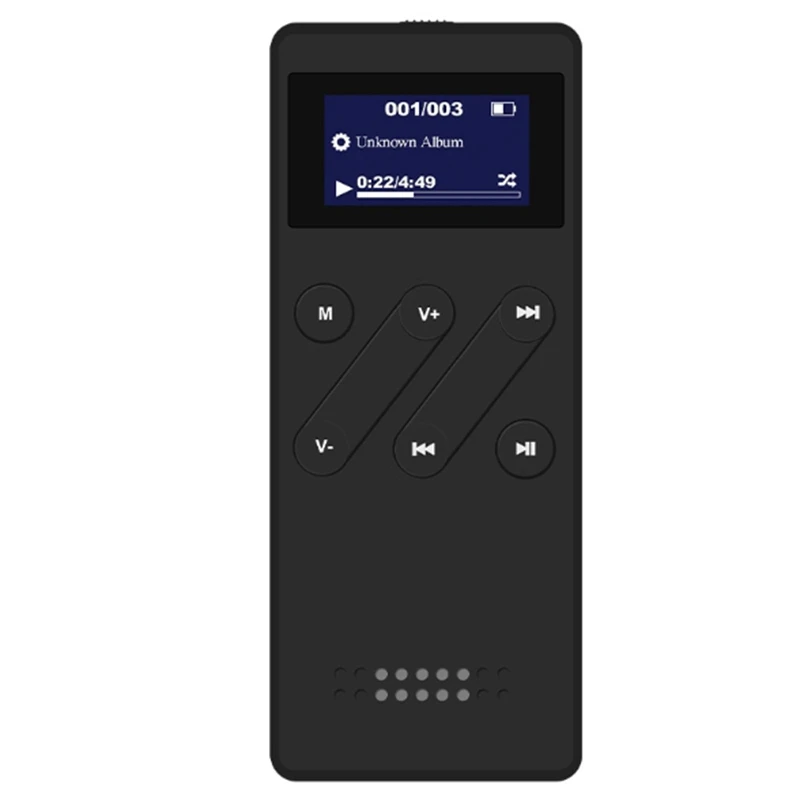 HIFI MP3 плеер с 4 2 FM радио пресс клавишей 1 Sn мини Mp3 спорт музыкальный портативный