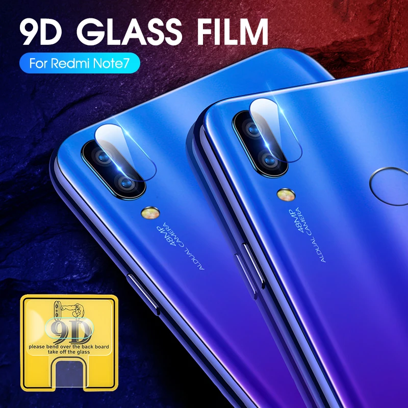 9D Защитная пленка для экрана объектива Xiaomi Redmi Note 7 6 5 K20 Pro 7S из закаленного стекла
