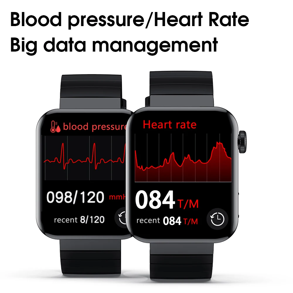 

2021 Bluetooth Call Smart Watch Men IP68 Android Smartwatch Blood Pressure Ecg temperature For Apple Xiaomi IPhone IOS