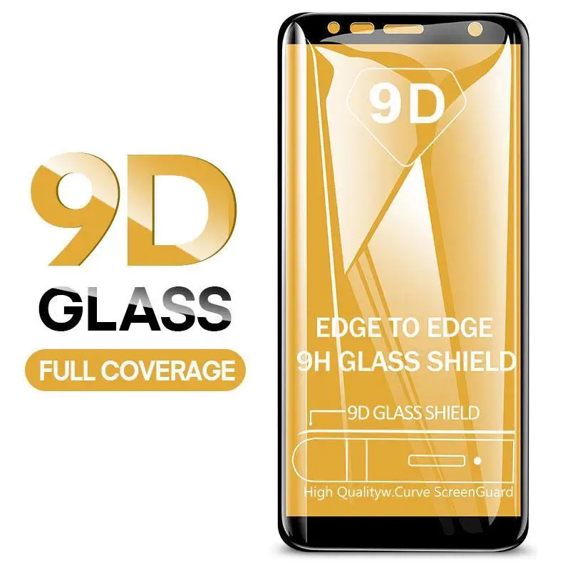 Защитное стекло 9D для Samsung Galaxy A72 A52 A42 A32 A12 A71 A51 A50 A30 A20 | Мобильные телефоны и