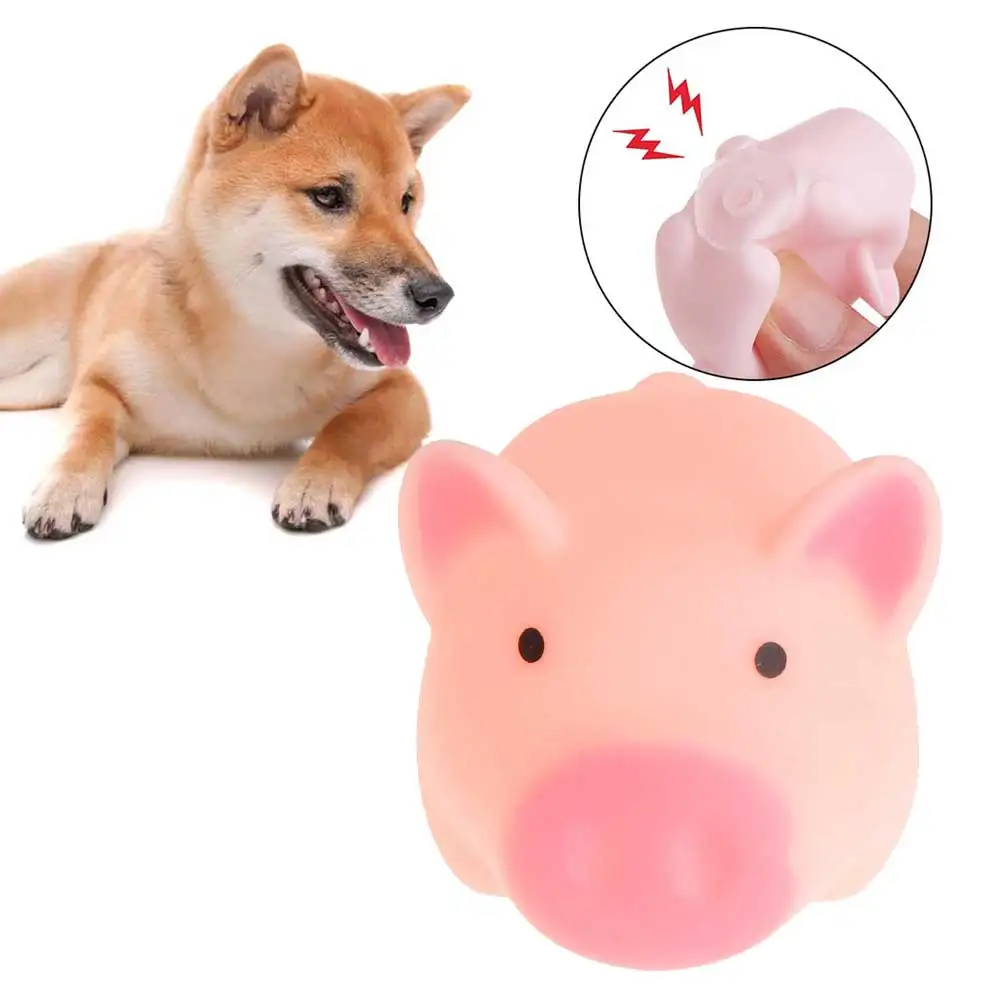 1pc 5X3cm Rubber Dog Toy with Thorn Bone Rubber Molar Teeth Pet Product Pet Toy Dog Bite Resistant Molar Training Drop Ship - Color: 1pc 5X3cm