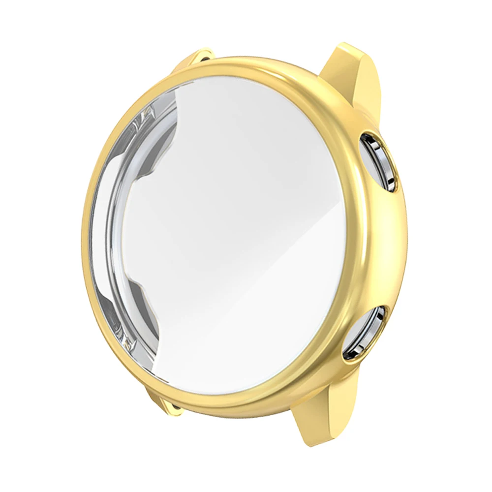 Gold Мягкая защитная пленка для экрана для samsung Galaxy Watch Active/Active 2 Чехол 40 мм 44 мм ТПУ тонкий бампер Легкие аксессуары - Цвет ремешка: Gold