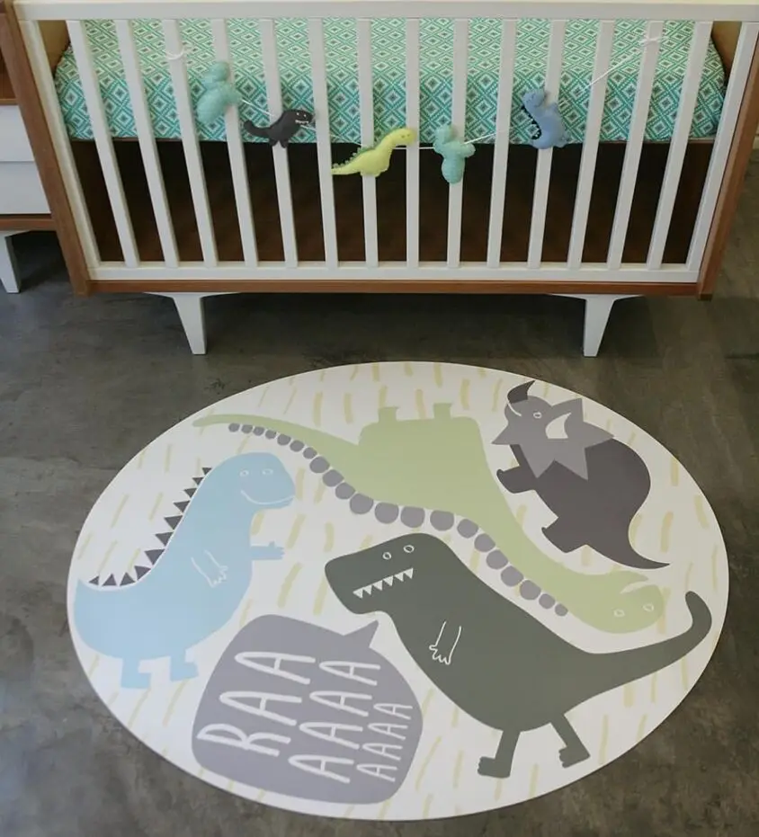 1 шт. Аниме животных принт с героями мультфильмов динозавр детский игровой коврик