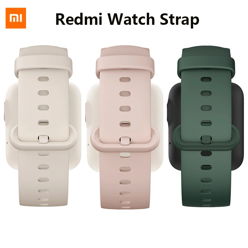 Ремешок силиконовый для Xiaomi Redmi Watch оригинальный сменный спортивный браслет Mi Lite