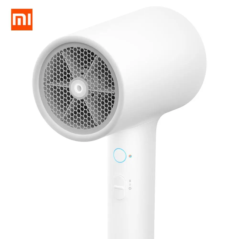 Профессиональный фен Xiaomi Anion, 1800 Вт, ручной, умный, низкий уровень шума, фен для дома, путешествий, фен, инструменты для укладки волос - Цвет: white