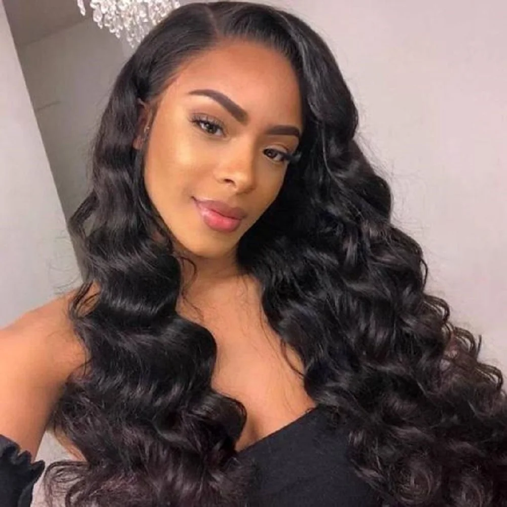 

Body Wave Bundles Hair Top Quality Brazilian Human Hair Weave Bundles Natural Black Hair 28 30 Icnh For Black Women Hair