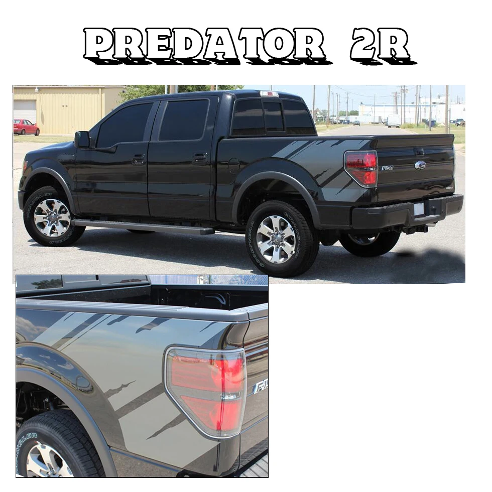 body rear tail side graphic vinyl decals for Ford FORD F150 RAPTOR 2009 2010 2011 2013 2014