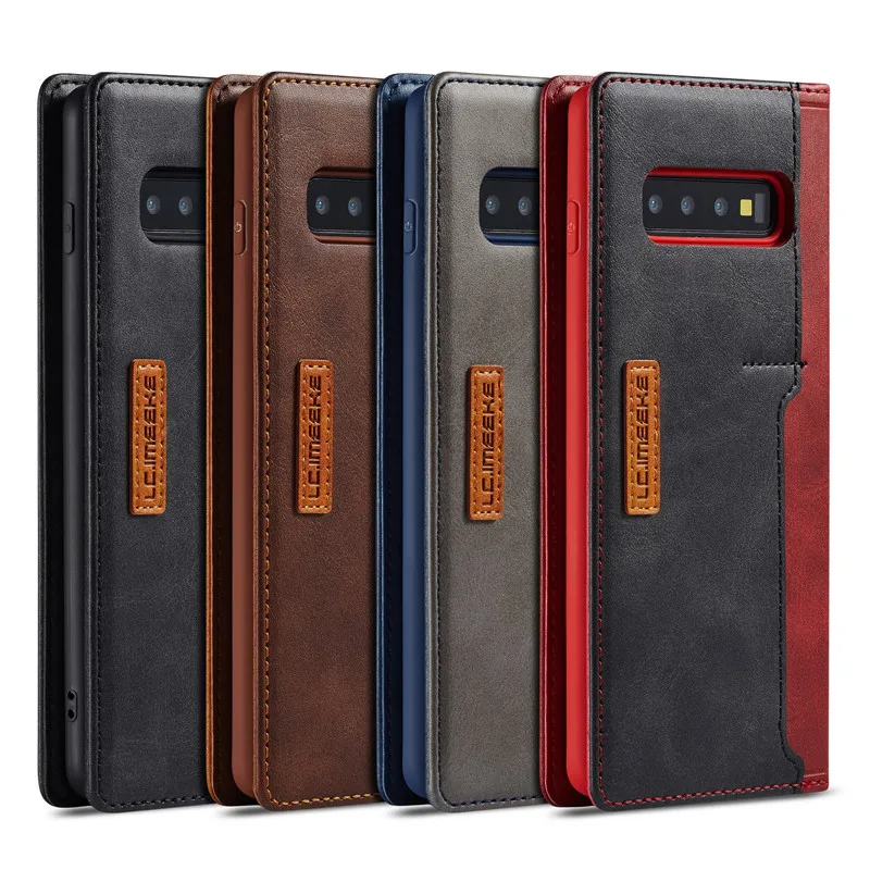 Магнитный чехол для Samsung Galaxy S10 S9 S8 S21 FE S20 Plus Note 20 Ultra 10 9 A12 A52 A72|Чехлы-портмоне| |