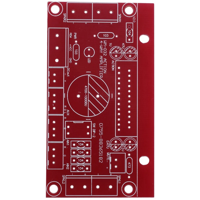 TDA7377 4 канальный усилитель мощности комплект поддерживает стерео объемный