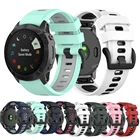 Ремешок силиконовый для Garmin Fenix 6X 6 6S Pro 5X 5 5S Plus 3 HR 20 22 мм