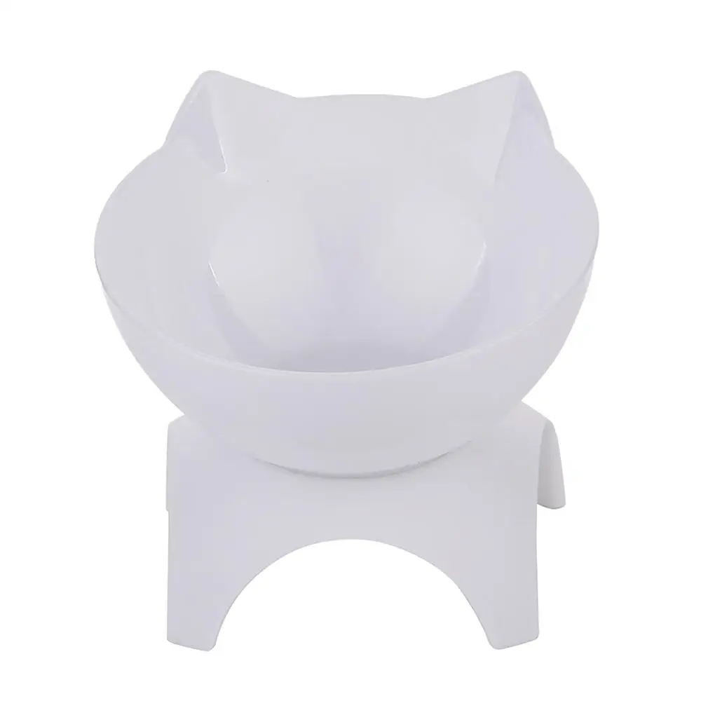 Собачья миска для кошек одинарная/двойная с приподнятой подставкой