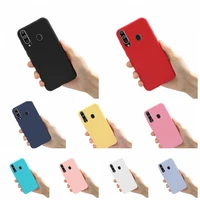 candy color silicone phone case for samsung galaxy m30 sm m305fds m20 m10 a40ssm m305fnds matte soft tpu back cover coque