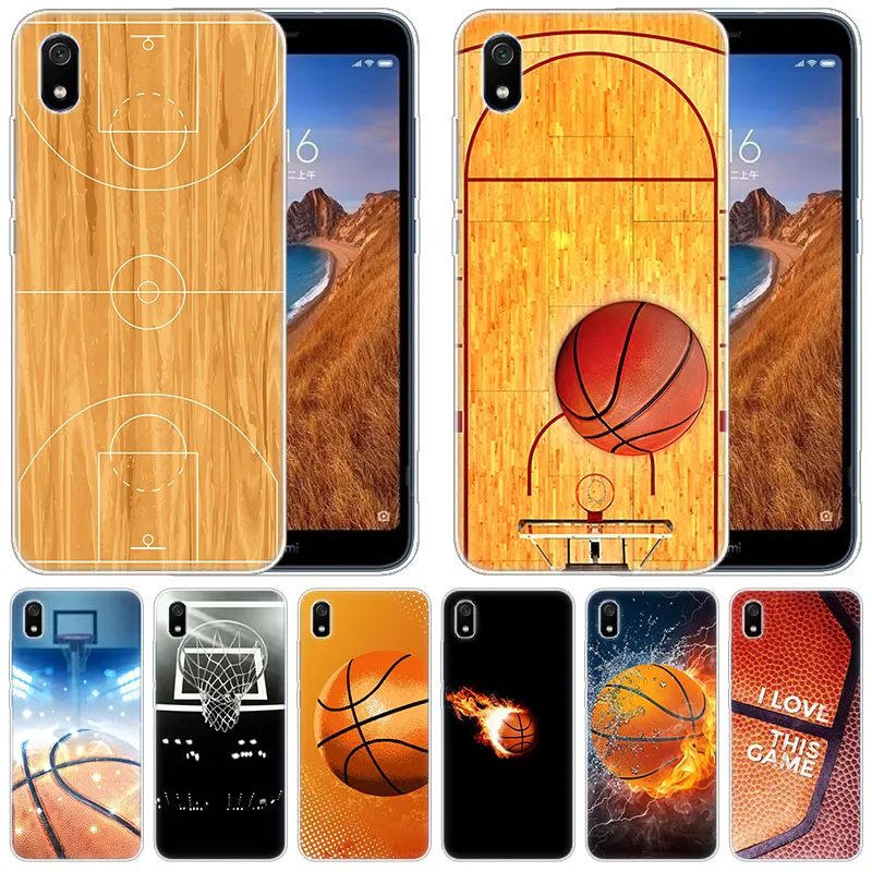 Роскошный силиконовый чехол баскетбольный корт для Xiaomi Redmi K20 Pro 7 7A 6 6A 4X5 Plus S2 GO Note 8 7 6 5 Pro 4