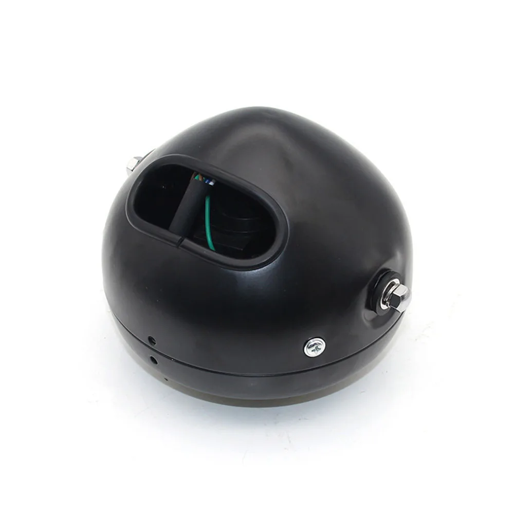 12V мотоциклетный гриль головной светильник с кронштейном мотоцикл ретро Фары