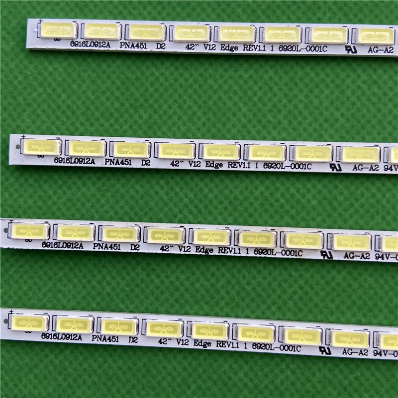 1 шт. светодиодный лента 6916l0912a 60 531 мм 6916L0912A 42 &quotV12 Edge 69220L 0001C для Lg 42lm620t LC420EUN 6922L 0016A