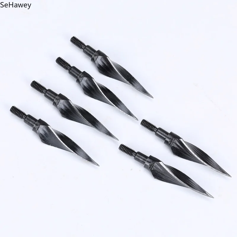 

6Pcs 12Pcs Antique Retro 125 Grain Spiral Rotating Willow Arrow Bow and Arrow Accessories Arrow Retro Bow Hunting Accessories