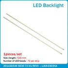 Светодиодная лента 1 шт, 72 светодиода SLED 2011SGS46 5630 72 H1 REV0, фотосессия для Samsung LTA460HJ15 LTA460HJ14 LTA460HQ12