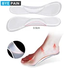 Стельки BYEPAIN с поддержкой свода стопы, металлические, для коррекции плоскостопия, массажные, для обуви, для снятия боли в высоком каблуке