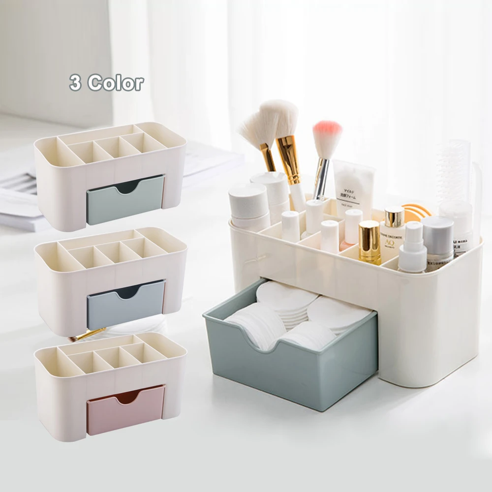 Saving Space Makeup Organizer Desktop Comestics Makeup Storage Drawer Type Box Makeup Organizer Make Up Storage Pulpo Case
