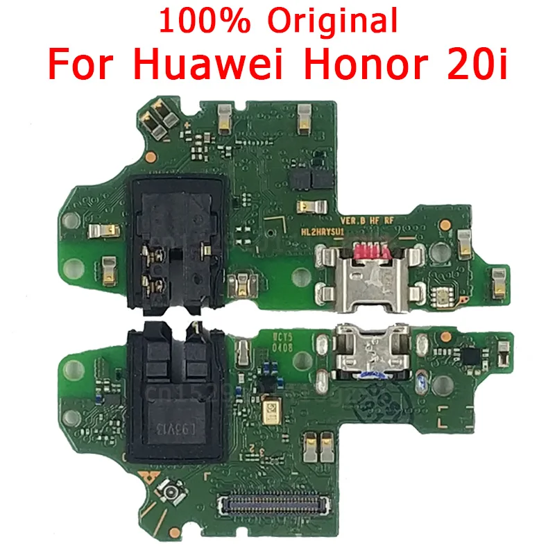 Оригинальный зарядный порт для Huawei Honor 20i USB зарядное устройство плата PCB Dork разъем