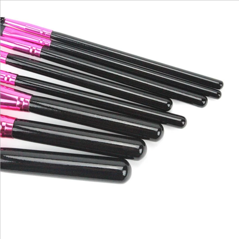 8 шт. набор кистей для макияжа глаз тени карандаш бровей кисть основы пудра макияж