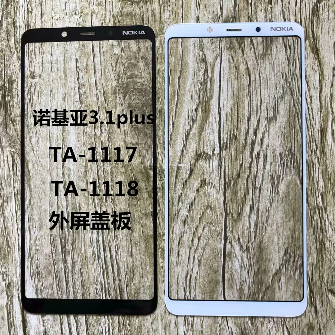 

+OCA 6 inch For Nokia 3.1 Plus TA-1118 TA-1104 TA-1125 TA-1117 TA-1113 TA-1115 Outer Front Screen Glass Lens