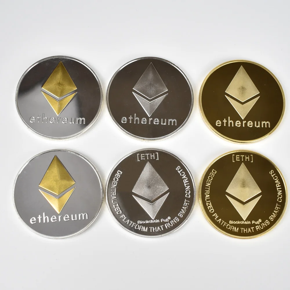 1 шт. позолоченная монета-Биткоин BTC бит физическая металлическая Коллекционная монета для подарка с пластиковым чехлом