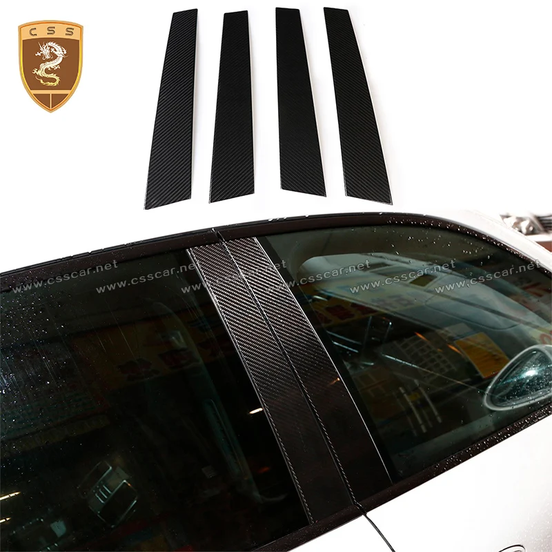 

Carbon Fiber Window Column B Pillars For Porsche 970 Panamera 2011 2012 2013 2014 2015 2016 Car Accessories