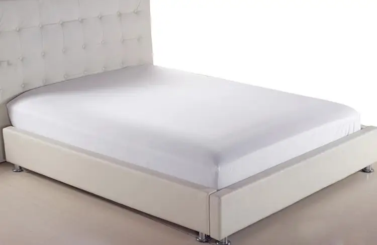55Solid color bed Sheet fitted sheet Reactive printing sheets bedsheet bedding linen mattress cover White Gray Black #38 | Дом и сад