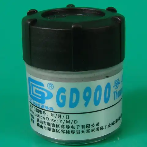 Термопаста GD900, 30 г, для ЦП, силиконовая