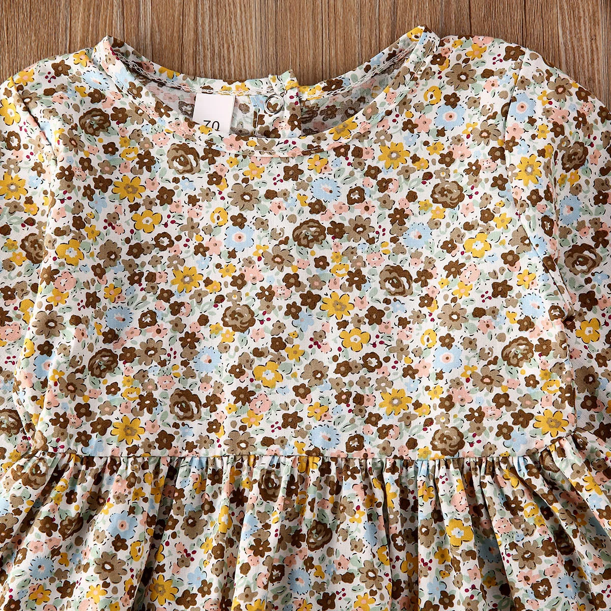 Милые комплекты одежды для новорожденных девочек 3 предмета топ с длинными