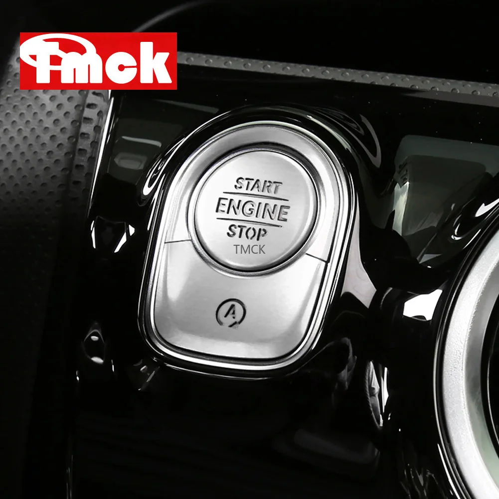 Для Mercedes Benz CLA Class C118 CLA250 220d B W247 B200 2019 2020 кнопки запуска и остановки двигателя