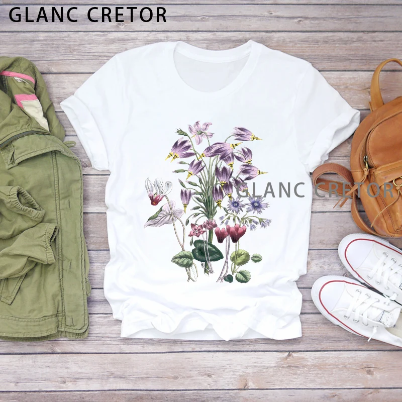 

Aesthetic Clothes Summer Shirt T-shirts Top T Graphic Female Women Flower Lady Fashion Short Sleeve Ladies Womens Tee T-Shirt