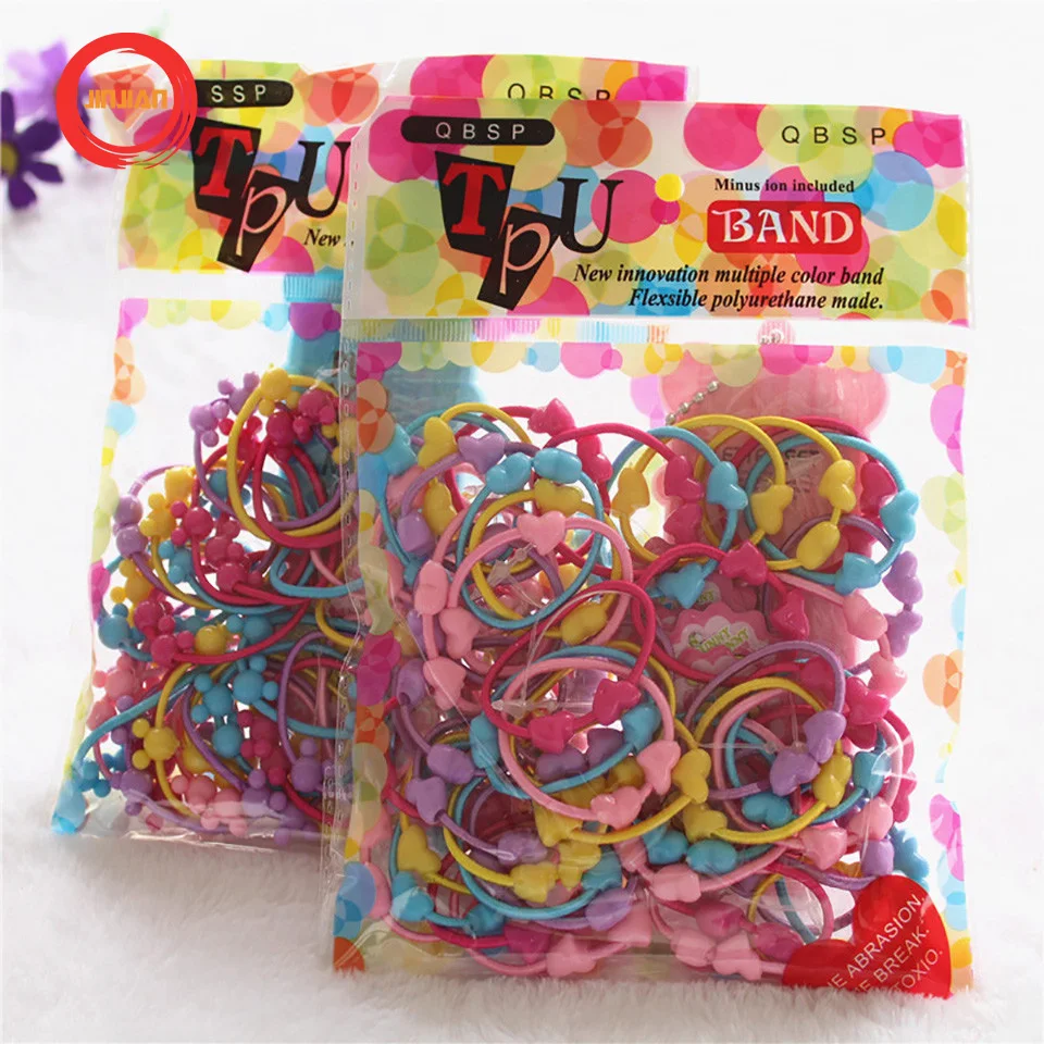 50 шт./упак. ежедневные поставки маленькая девочка голова Веревка детское кольцо