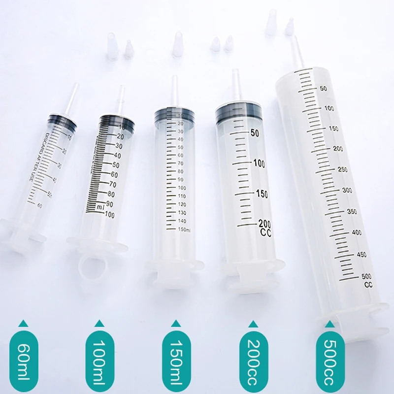 Шприц для кормления питомцев с трубкой 20-500 мл | Дом и сад