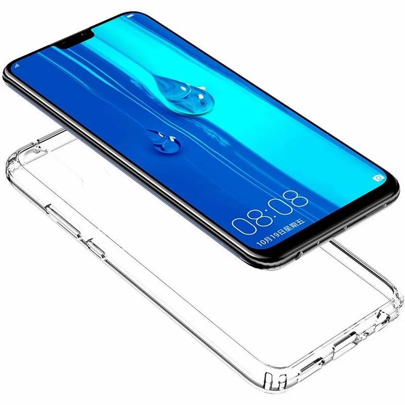 Высококачественный гибкий мягкий силиконовый чехол из ТПУ для Huawei Y9 Prime 2019 Y6 Pro Y7P
