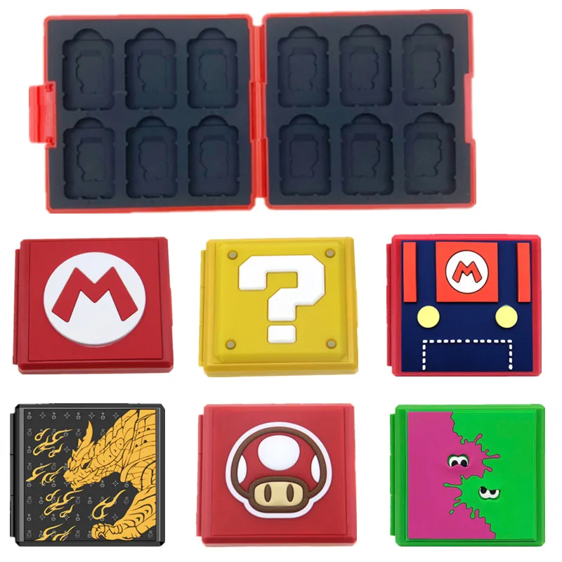 

12 in 1 Hard Shell Card Cover For Nintend Switch Portable Game Storage Case Games Cards box Shockproof Protective Accessorie