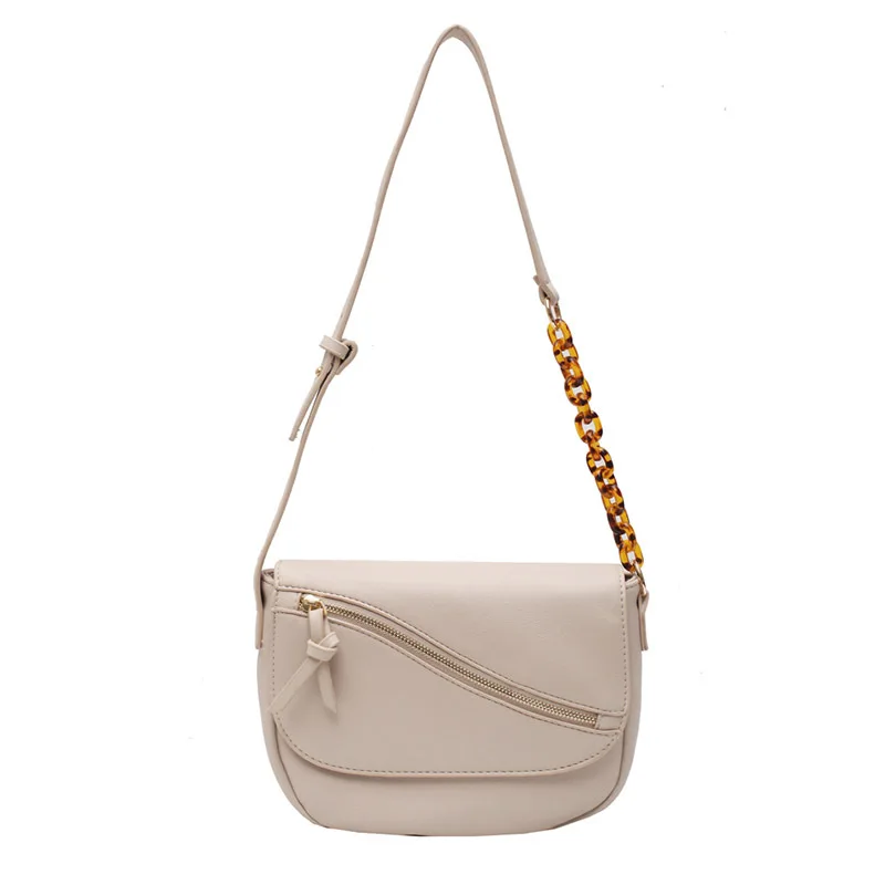 

2021 New Crossbody Shoulder Bag Women Retro Saddle Bag Fashion Women's Bag Women's Shoulder Bag