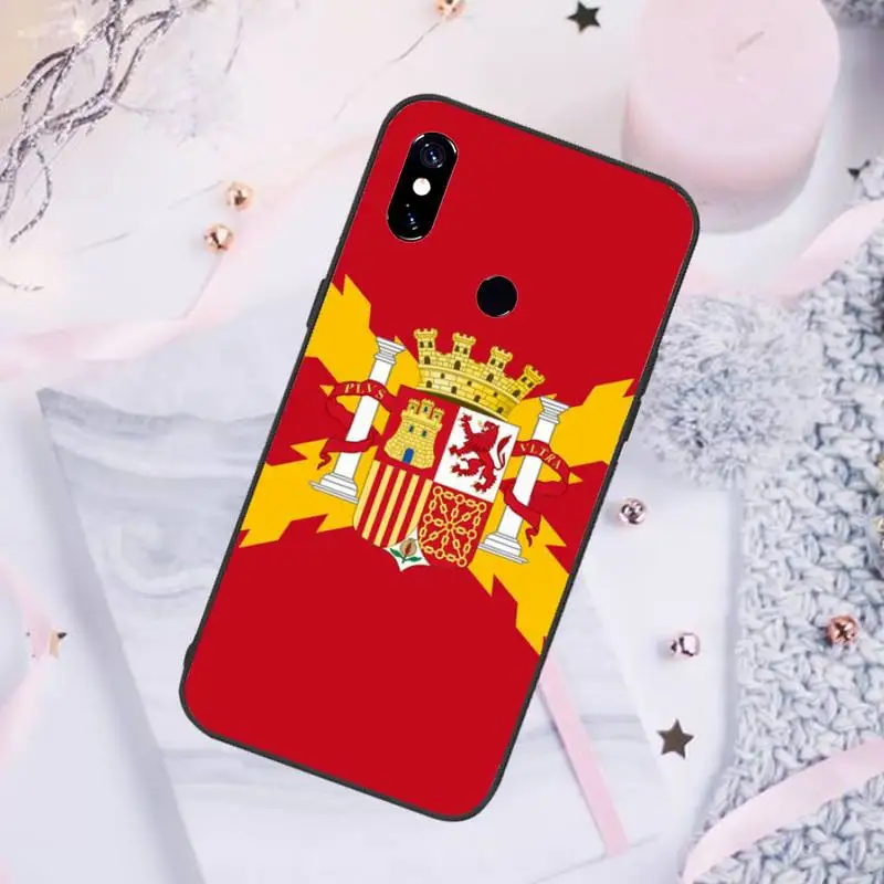 

Spain Spanish flag Phone Case For Xiaomi Redmi note 7 8 9 pro 8T 9S Mi Note 10 Lite pro