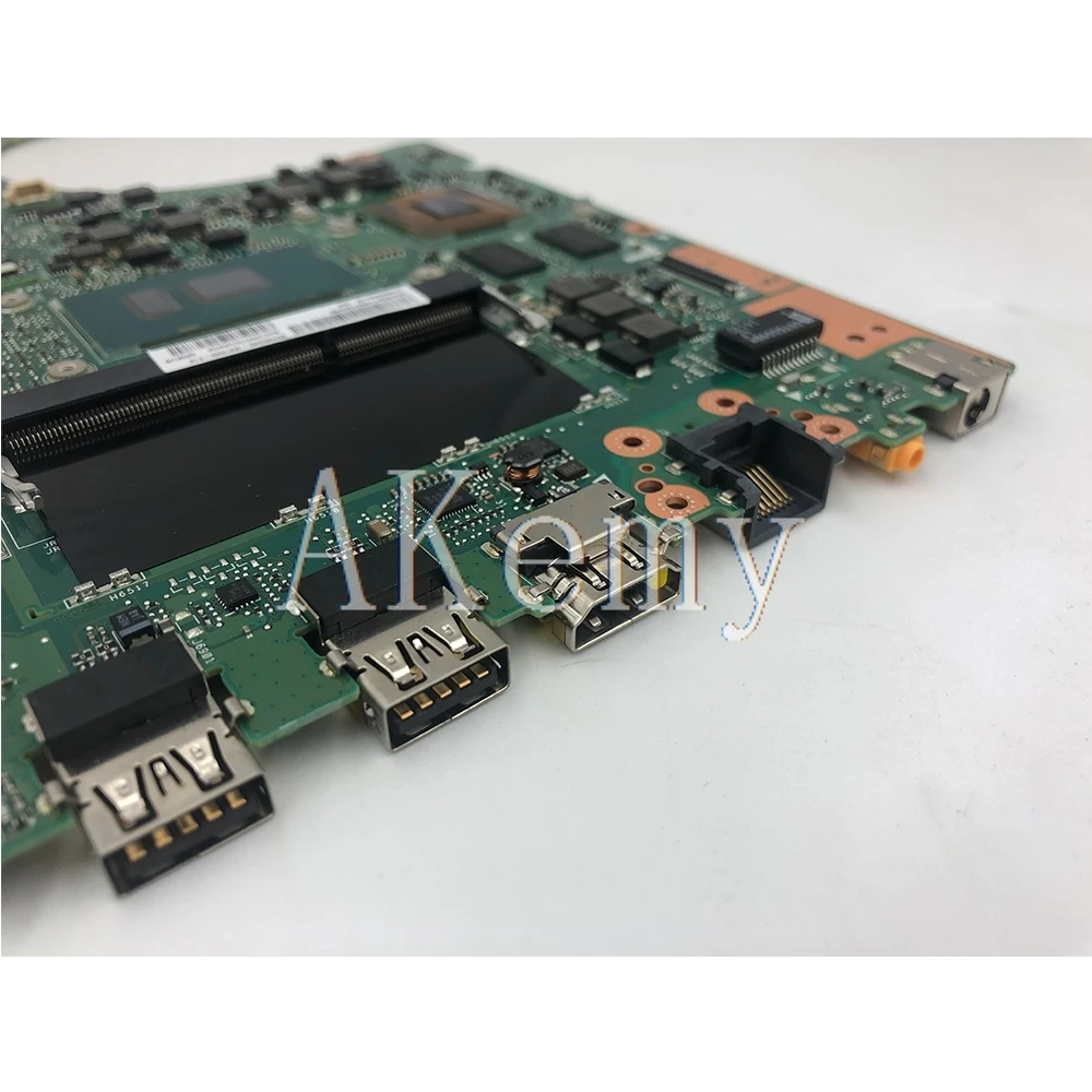 

Akemy Q552UB Laptop motherboard For Asus Q552UB Q552U original motherboard I7-6500U GT940MX /2GB 4GB-RAM 100% Tested OK