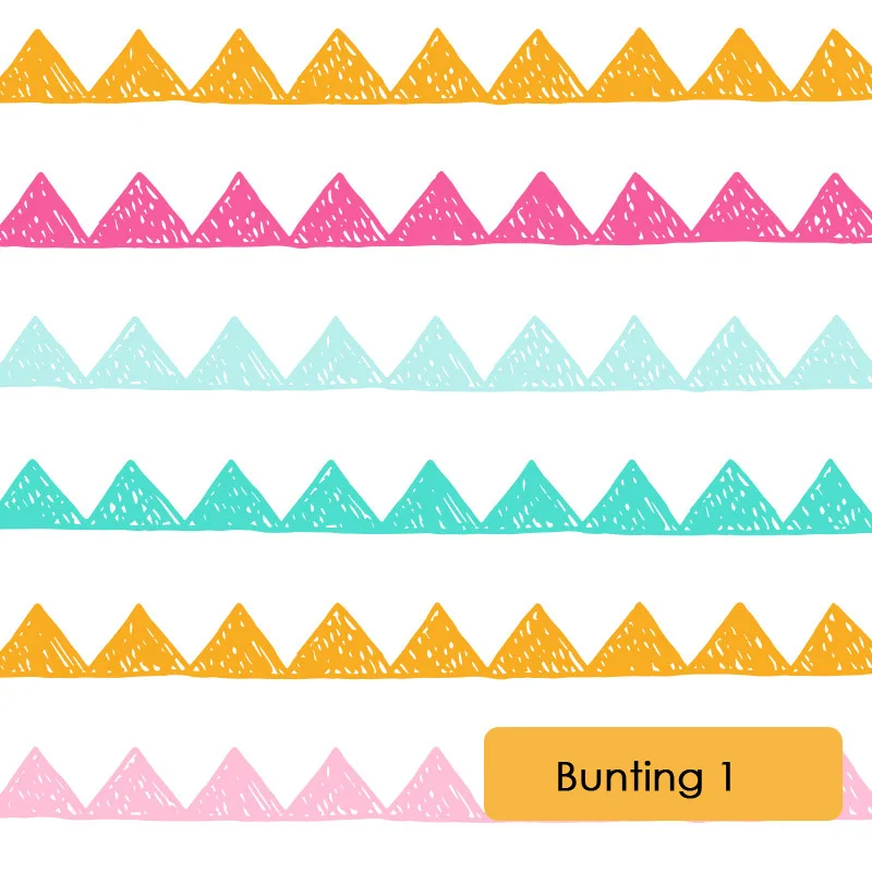 Bunting 1 Высокое качество беспроводные Пружинные рулонные шторы пульсация овсянка флаг звезда цифровая печать затемненные рулонные шторы для детской комнаты - Цвет: Bunting 1