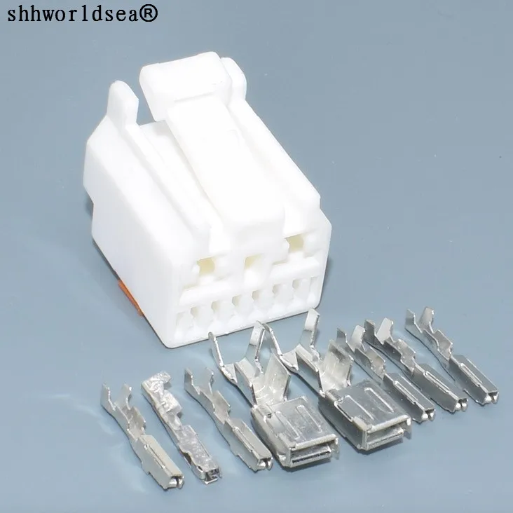 

worldgolden 6098-2103 car cable Terminal plug connectors jacket auto Plug socket 8 pin female Connector automotive plug