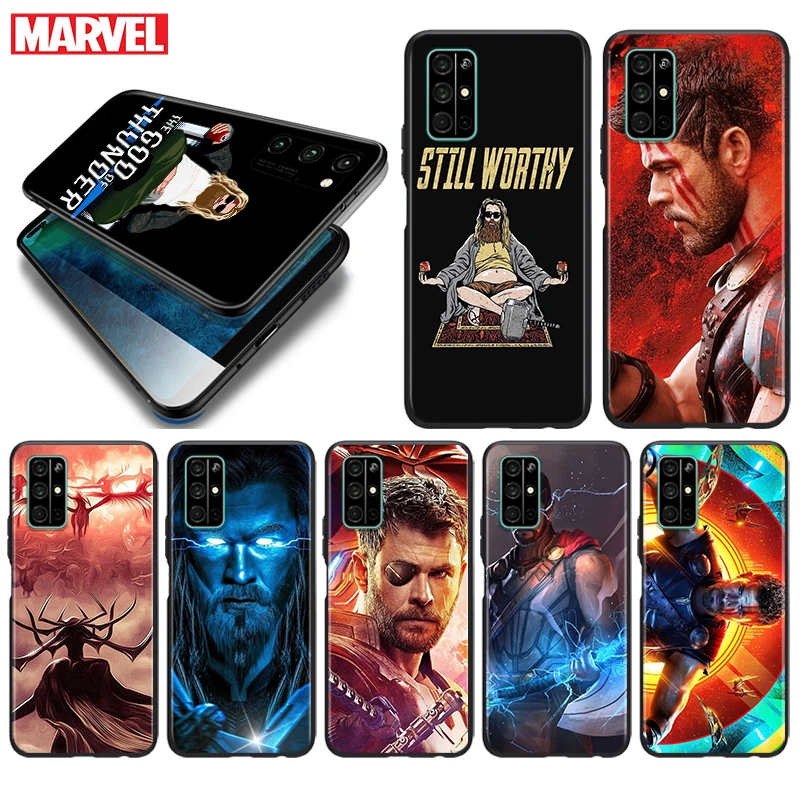 

Silicone Cover Avengers Thor For Honor 9 9S 9A 9C 9X 9N 9i V9 10 10i 10X X10 Lite Pro Shockproof Phone Case