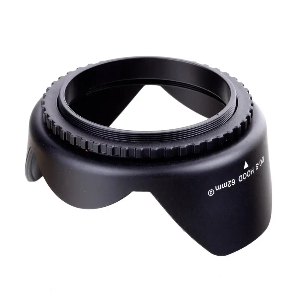 Бленда для объектива камеры 62 мм с резьбовым креплением в виде цветка Nikon Canon Sony