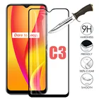 Защитная пленка для смартфона Oppo realme c3 Real me C3, защитное стекло на realmec3 C 3, закаленное стекло с полным покрытием, 3 шт.