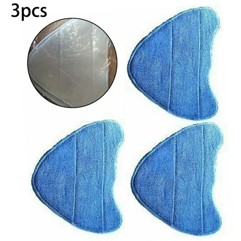3Pcs Floor Mop Cloth Replacement for Hoover WH20200 Vax S2 S2S S2ST | Steam Cleaner Parts