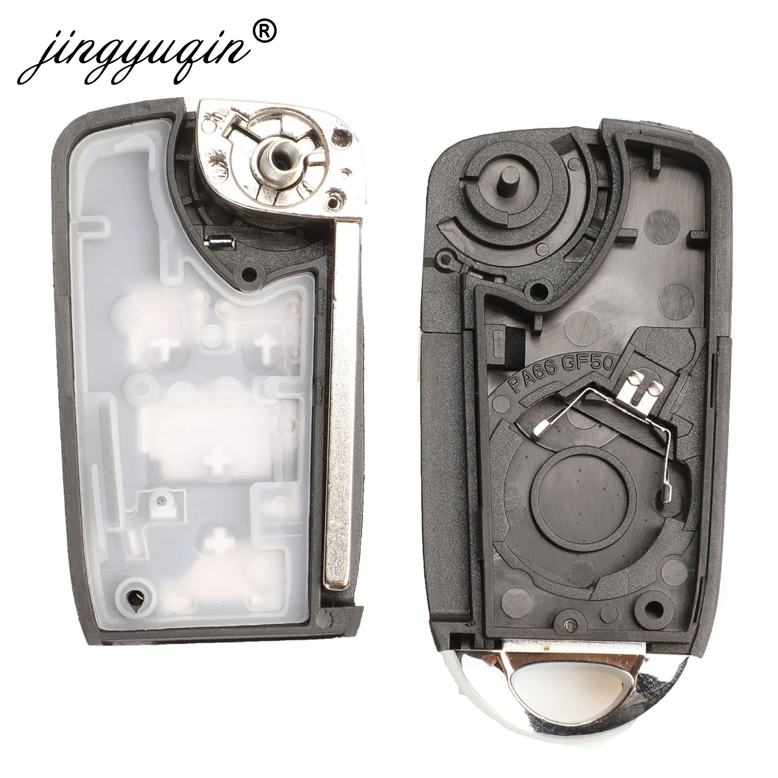 Чехол для ключей jingyuqin 10 шт. модифицированный Buick Chevrolet Cruze Vauxhall Opel Insignia Astra J Zafira C