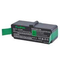 14 4v 6000mah rechargeable li ion battery for irobot roomba 960895890860695680690675640614 series vacuum cleaners