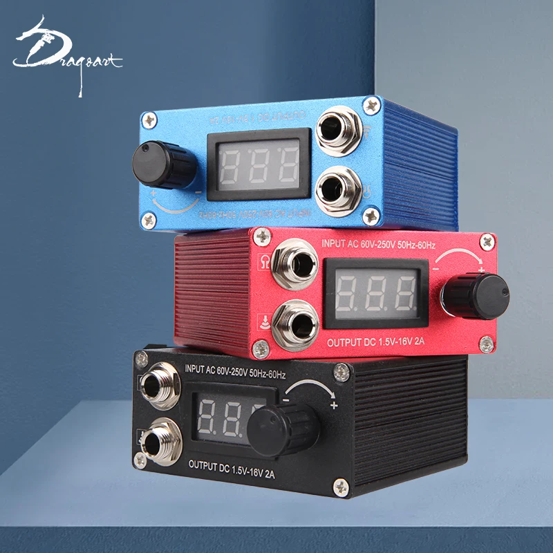 

Dragoart Tattoo Equipment Precise Power Supply P-037 Classic Digital Tattoo Power Supply