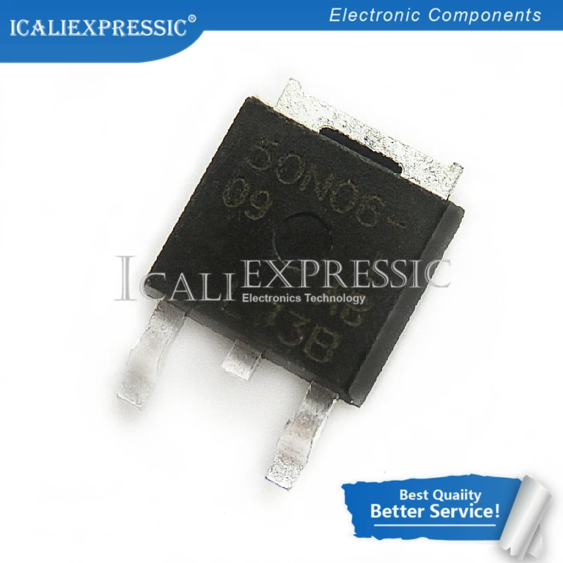 5 шт. 50N06-09L SUD50N06-09L-252 60V 50A в наличии | Электронные компоненты и принадлежности
